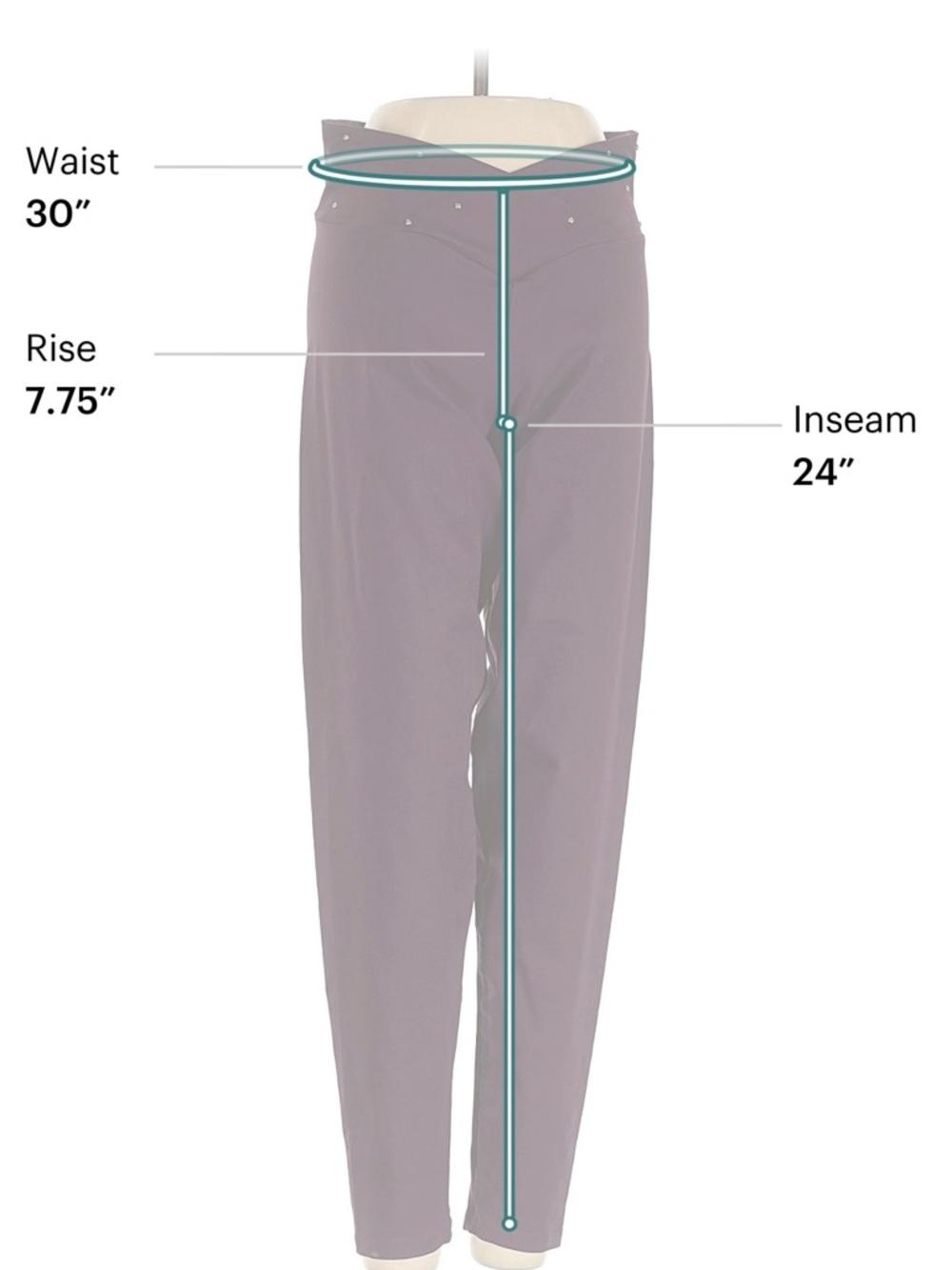 Lure Fitness tear drop leggings - Picture 5 of 6